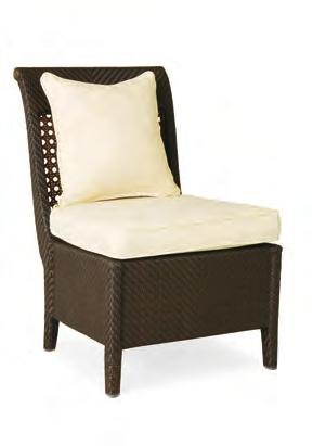 Back view D21-52 Dining Arm Chair W