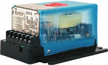 The 50200 is connected in the same way as earlier interrupted-ignition cad cell relays: The black wire connects to the limit control The white wire connects to all neutrals The blue wire connects to