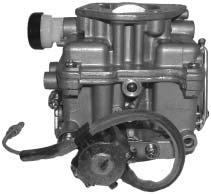 Pre-compliance carburetors contain a low idle fuel adjusting needle, on certified compliance carburetors, both the low and high speed mixture circuits are pre-established and cannot be adjusted.