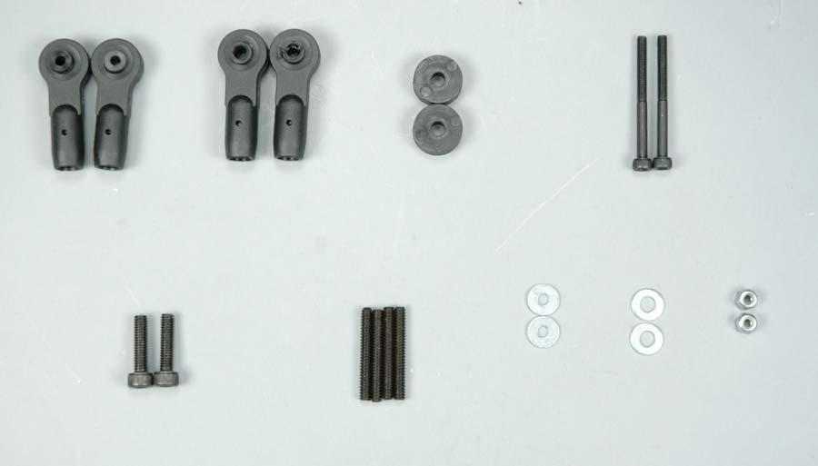 C) Tail Boom Support Components - Bag #11C #0079 M3 x 35 Socket Bolts 2 Each #0872-2
