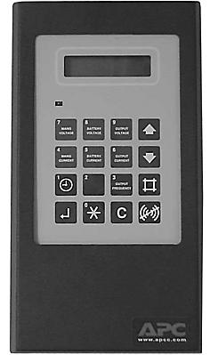 Options/Accessories 6.4 Remote Display With the remote display unit data may be displayed at distances of up to 25m from UPS. For extended communication distance, see below.