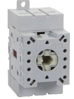 Motor Disconnect Switches Series E7 Front Mounted 3 Pole Switches - 90 o Throw ➊➌ 3 Pole 1/1 3/2 5/3 2/T1 4/T2 6/T3 Plastic Plastic Number Number Number Number Number 3 Pole E7-16-1753