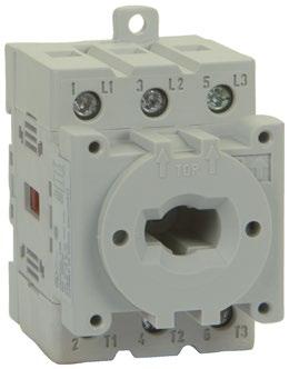 Motor Disconnect Switches Series A7 Base Mounted 3 Pole Switches - 90 o Throw ➊➌ 3 Pole 1/1 3/2 5/3 2/T1 4/T2 6/T3 Plastic Plastic Number Num. Num. Num. Num. 3 Pole A7-16-1753 68.