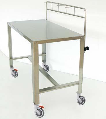 ISO SERVICE TROLLEYS - MADE IN ITALY 27935 ISO SERVICE TROLLEY - empty Service trolley for ISO trays or baskets (not included) made in epoxy powder