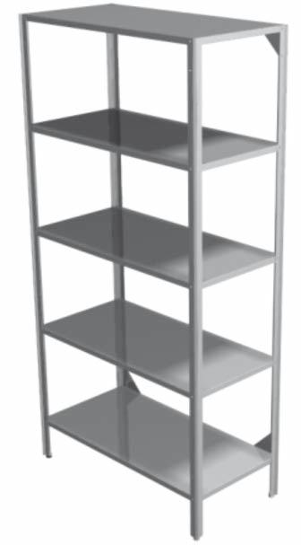 Two lockable doors (10/10 thickness), 4 adjustable shelves (8/10 stainless), 4 adjustable feet,