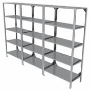 27442 INSTRUMENT TROLLEY Made of satined welded AISI 304  With 4 sliding drawers (internal,