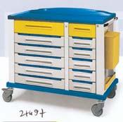 DRUGS & MEDICINE TROLLEYS - MADE IN ITALY 27495 27497 27494 FURNITURE 27494 PHARMACY TROLLEY - small with