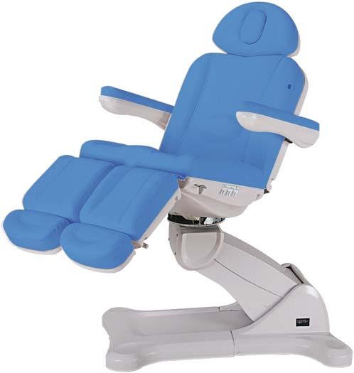 specify colour with order PODOLOGY CHAIRS Angle 0-80 Metal Blue Angle 0-18 Extension 8 cm 1200 20 1900 580 750 760 940 540-920 Min-Max 120 270 Angle 50-90 1300 Seat inclination angle 0-10 Rotation