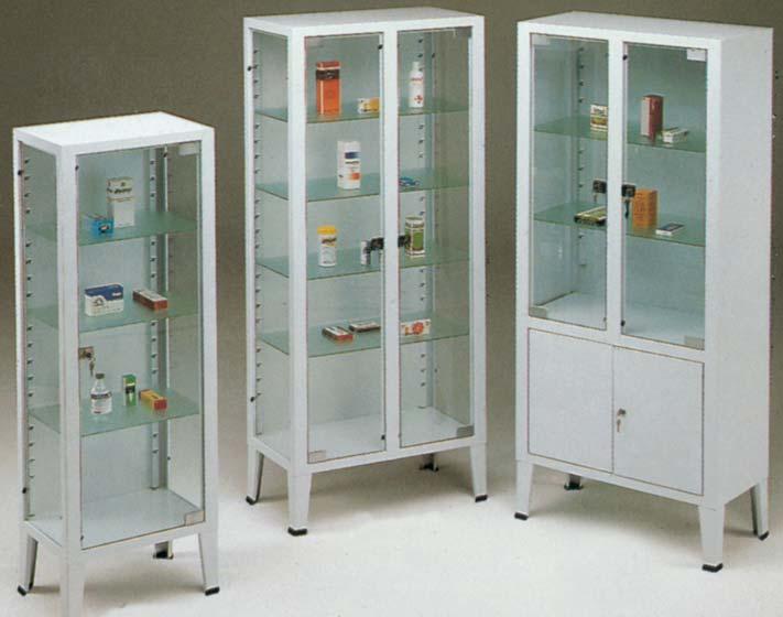 CABINETS FOR MEDICINES AND INSTRUMENTS - MADE IN ITALY CABINETS ARE SUPPLIED DISASSEMBLED 27898 27899 27900 27902 Size: