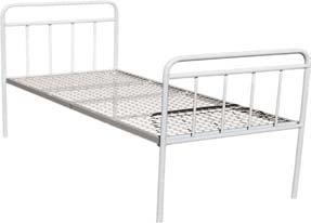 27607 STANDARD PLUS BED - no castors 27608 STANDARD PLUS BED - Ø 100 mm castors Chrome-plated steel bed ends. Laminated plastic panels.
