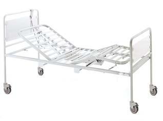 PATIENT BEDS WITH 1 OR 3 JOINTS, MANUAL OR ELECTRIC 27657 Backrest section 750x760 mm 27652 1 JOINT BED - 1 crank - feet 27653 1 JOINT BED - 1 crank - castors 27656 3