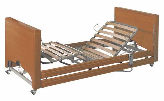 - Bed ends made in epoxy finish steel tube - 1 joint/2 sections or 3 joints/4 sections - manual movement by 1 or 2 cranks with retractable handles - legs fitted with 4