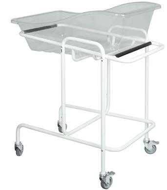 metal Stainless steel * Maximum load 2 kg each hook Stand Material Stainless steel AISI 304 Chromed-steel Chromed-steel Aluminium Stainless steel AISI 304 SWADDLING TABLE 27400 SWADDLING TABLE -