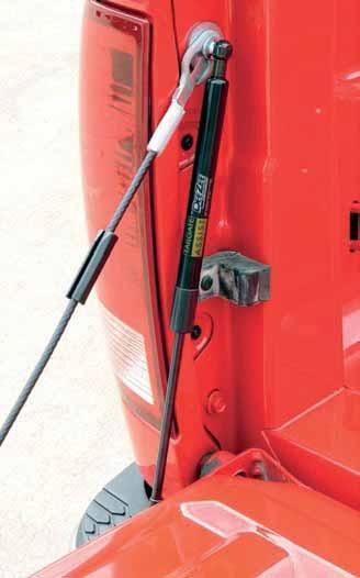 Tailgate Assist Safely controls the drop of a truck tailgate.