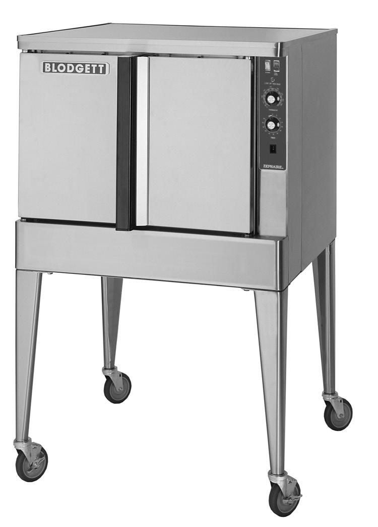 ZEPHAIRE E ELECTRICAL CONVECTION OVENS REPLACEMENT PARTS LIST EFFECTIVE JANUARY 11, 2012 Superseding All Previous Parts Lists.