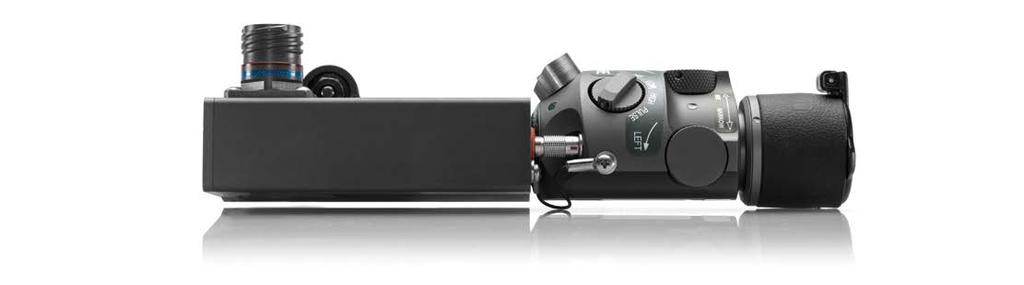 This laser is designed with 6V external power for acceptance on multiple platforms. IR POINT RANGE FLOOD RANGE MAX OUTPUT POWER SOURCE 18.2 oz 7.6 x 2.2 x 2.1 39 km 780 m up to 0.