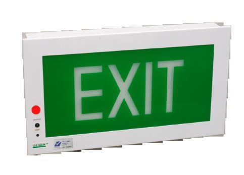 LED RECESSED BOX EMERGENCY EXIT SIGN BLEX W2001M / RM RECESSED SERIES Exit Sign EXIT SIGN Self contained emergency exit sign specially designed for recessed wall mounting.