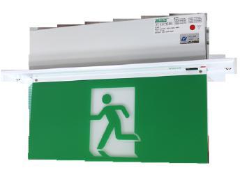 SLIM EMERGENCY EXIT SIGN SSE 18M / RM SERIES Exit Sign EXIT SIGN SSE 18M luorescent emergency exit signs with option for Exit or Running Man signage. Optional recess plate and bracket available.
