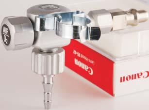 5 l/min 50 x 60 x 100 mm (WxHxD) / weight: 240g Nebuliser plug-in valve NEBULISER VALVE WITH PARKING POSITION Plug-in valve, preset to 5 l/min.
