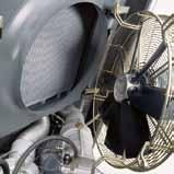 big on integration small in footprint Practical cooler cleaning hinged fans, fan motors and cowls for easy