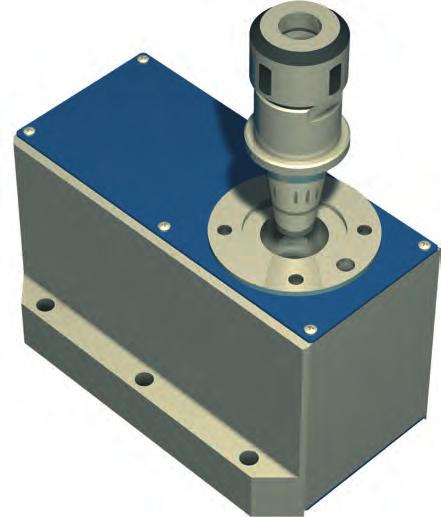 Rotational units Indexing table ZR 20 Features Low play toothed belt drive with stepper motor Reduction 1 : 20 Shaft with Ø 15 mm boring Housing flange with inner cone SK 20 Weight: 2,1 kg For pin