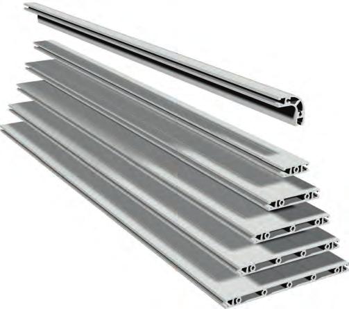 Aluminium profiles Panel profiles PP profiles Features For fast and easy erection of frames, benches and racks Aluminium, naturally anodised Produced to DIN EN 12020-2 Easy, very strong under load