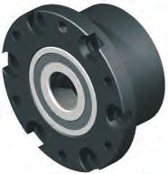 spindle Ø 25 mm Ordering data Features Flange bearing drive side Flange bearing floating bearing side Flange bearing, drive side Part no.: 216 4 0006 Flange bearing, floating bearing side Part no.