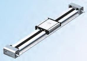 Linear units Linear units with toothed belt drive Guides and shaft slides also available in a stainless version LEZ 2 Features Aluminium profile with miniature linear guide LFS-8-5 No-play feed with