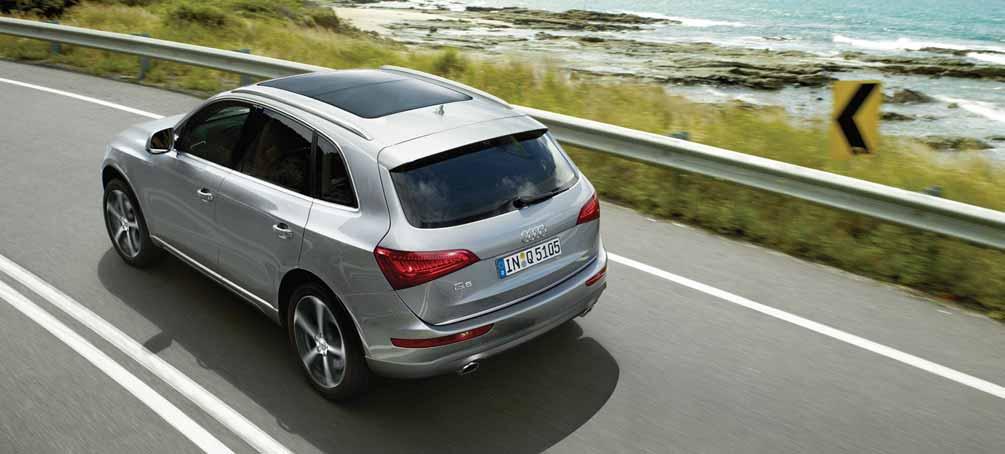 Audi Q5 The Audi Q5 represents a new era for the category. There has never been a sport utility vehicle quite like it it s as progressive as it is sporty, and as spacious as it is functional.