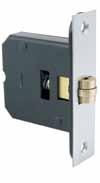 119 Locks, Latches, Cylinders > Privacy Bolts & Roller Catches Privacy Bolts Bathroom Lock/Latch 1110 57mm b/s, 78mm c/s 1136 45mm b/s, 65mm c/s For timber doors requiring turn & release functions
