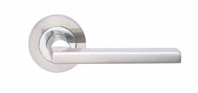 FEATURES:» 15 Year Warranty your assurance of quality» Brushed Nickel designer finish with a subtle dash of Chrome - perfect to tie in with your chrome accessories» Through door bolts for secure