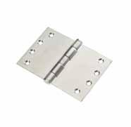 73 Door Accessories > Hinges Stainless Steel Hinges Butt Hinge Rising Butt Hinge Wide Throw Hinge 5933 Fixed Pin 100 x 75 x 2.5mm 5934 Loose Pin 100 x 75 x 2.5mm 5931 Fixed Pin 100 x 100 x 2.