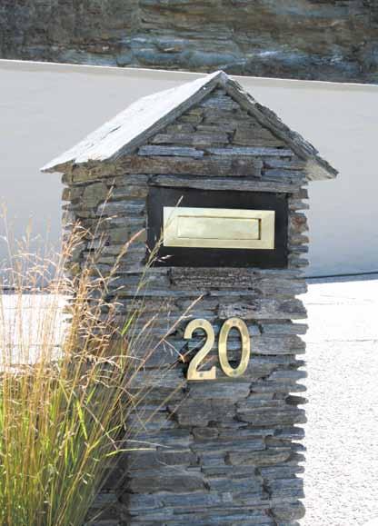 99 Letterbox Hardware Zanda s range of numerals are manufactured from solid brass