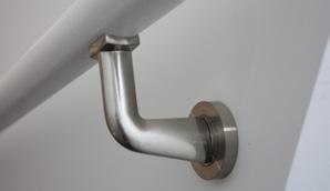 Bannister Brackets BANNISTER BRACKETS Bannister Brackets & Stanchions Quality, style and functionality are seen in the Windsor range of bannister brackets.