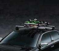 (1) Mopar offers three different styles of carriers that can accommodate most kayaks, surfboards or paddle boards. Mounts to the Removable Roof Rack.
