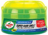 Easy-on, easy-off formula lasts up to 12 months Great for clear-coat finishes Cleans and shines Provides enhanced durability Turtlewax Super Hard Shell Paste Wax (14 oz.