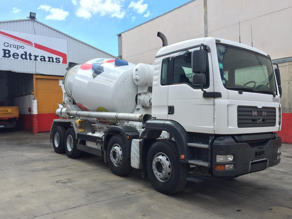 MAN TGA 35.350 concrete mixer truck 10m3 KARRENA MAN TGA 35.350, 2006 8x4, 350 hp, EURO 3, 223.