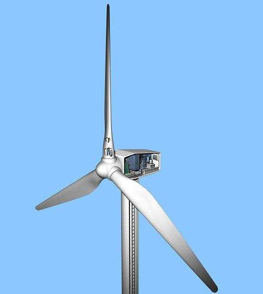 General design of a wind turbine Rotorblade