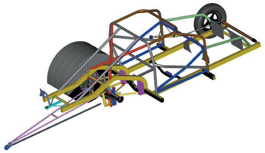 Our Wishbone Rear Axle Locator improves chassis stability.