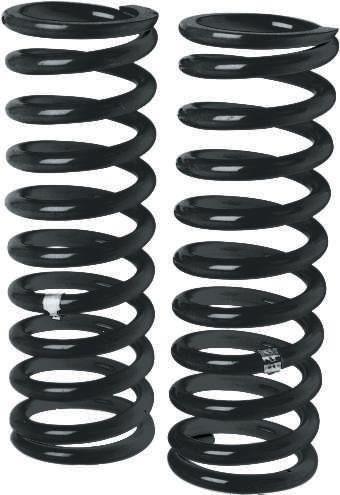 ReAR COiL-OveR SPRiNGS REAR COIL-OVER SHOCK MOUNTING & SPRINGS Each spring is computer designed for specific rear end weights to establish the correct ride height and to allow the full range of