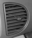 Ventilation System Adjust the direction of airflow by moving the vents. Your vehicle s flow-through ventilation system supplies outside air into the vehicle when it is moving.