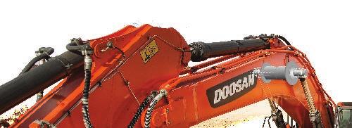 notice about Doosan equipment is its solid construction.