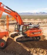 Operator Comfort From great visibility to deluxe, adjustable seats, Doosan cabins give you awesome standard features that bring superior comfort to the job.