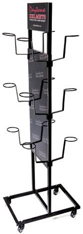 Quick Connect Lock, Helmet Tree And Sizing Chart Quick Connect Lock QCL-12 *Can Be Added Onto Any Helmet. Comes With 4 Additional Interchangeable 3-D Lock Bodies.