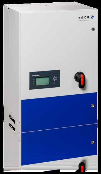 System components blueplanet 50.0 TL3 RPonly NEW For new and existing PV plants AC-coupled Technical data blueplanet 50.0 TL3 RPonly Technical Data Rated output 50.