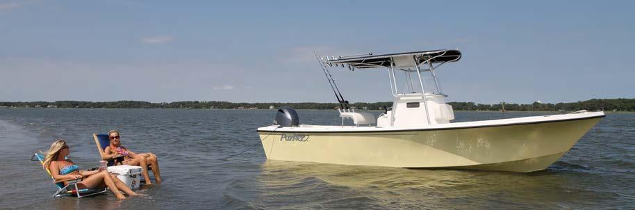 HULL COLOR OPTIONS IT S ALL ABOUT OPTIONS Your new Parker will navigate the channels, bays and deepwater in confidence with its standard equipment and available options.