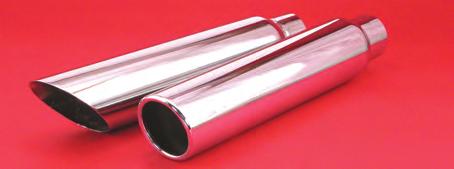 24 MONZA Exhaust Tips PaceSetter s MONZA Exhaust Tips are the perfect ending for any exhaust system, from stock to race-modified.