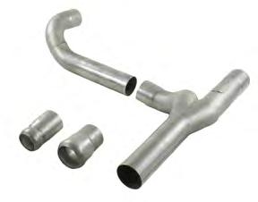Made especially for i.d.-to-o.d. slip-fit joints. Clamp is approx. 3 long. Four sizes available.