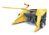 BIOMASS HARVESTING The small disc corn headers, with 25 diameter discs, have been designed to cleanly cut corn with a single drum handling each row when harvesting 30 rows.