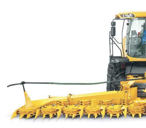 8 9 CORN HEADERS PRODUCTIVE CORN HARVESTING New Holland offers a complete range of corn headers that have been custom designed for the FR range.